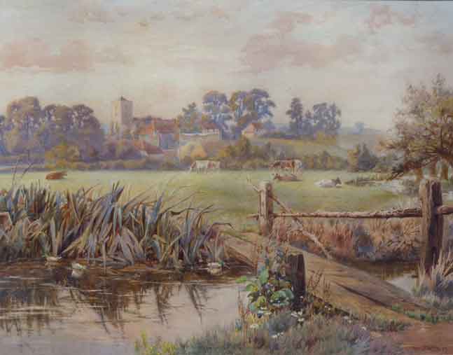 View of Watermeadows at Brasted, Berry Francis Berry