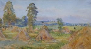 Haymaking at Fittleworth, P Cooke