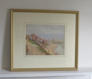 Herbert-Wilson Foster antique watercolour painting of Whitby