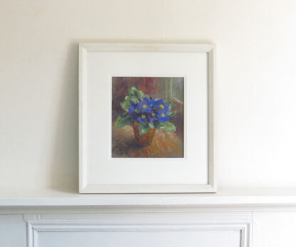 Primroses Flower Painting by Maureen Jourdan