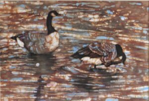 Canada Goose Art Silkscreen Print