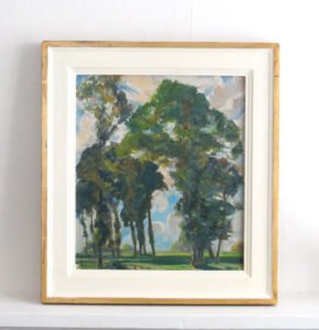 Trees Oil Painting
