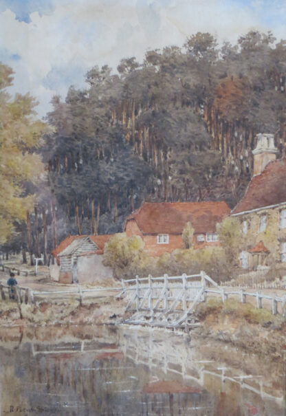 Victorian Cottage Scene