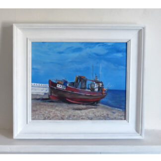 Painting of a Hastings Fishing Boat